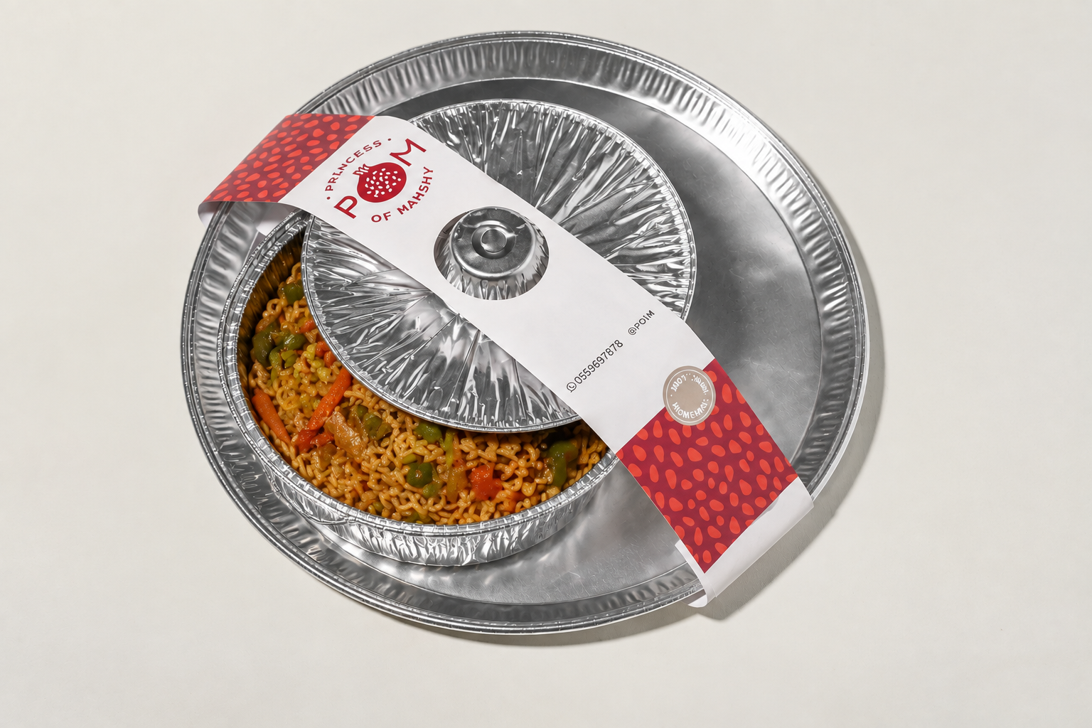 Vegetable noodles Platter